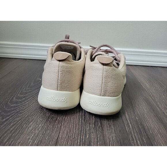 Allbirds Women's Athletic Shoes in Cream and Pink - Picture 4 of 7